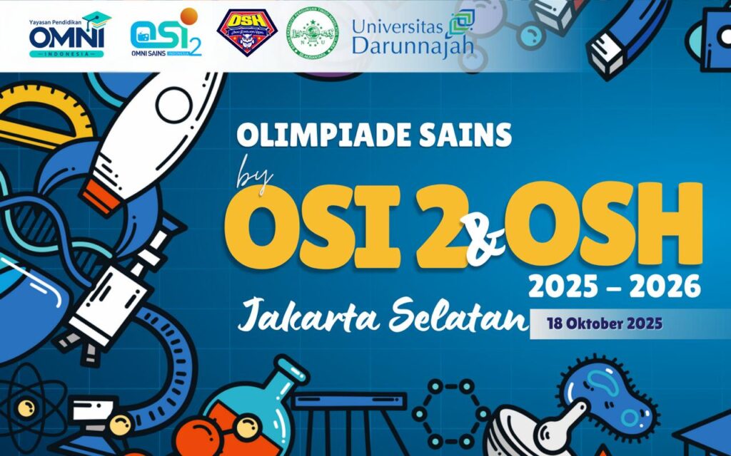 “Universitas Darunnajah Gelar Olimpiade Sains Jakarta Selatan 2025, Berkolaborasi dengan OMNI untuk Meningkatkan Potensi Akademik Pelajar” “Universitas Darunnajah Gelar Olimpiade Sains Jakarta Selatan 2025, Berkolaborasi dengan OMNI untuk Meningkatkan Potensi Akademik Pelajar”